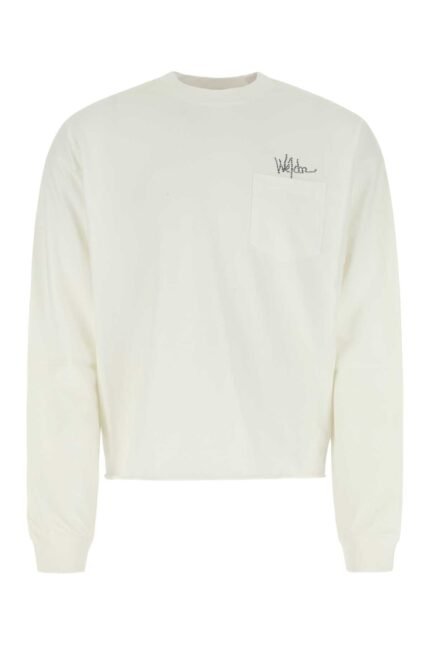 White cotton oversize t-shirt
