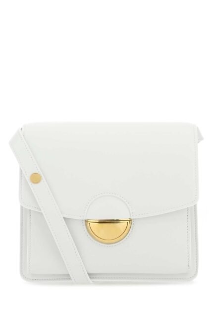 White leather Dia shoulder bag