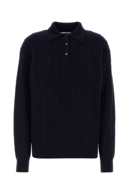 Dark blue cashmere sweater