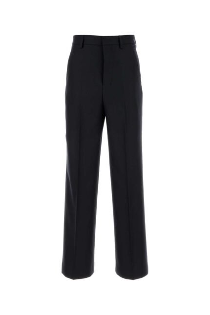 Midnight blue wool pant