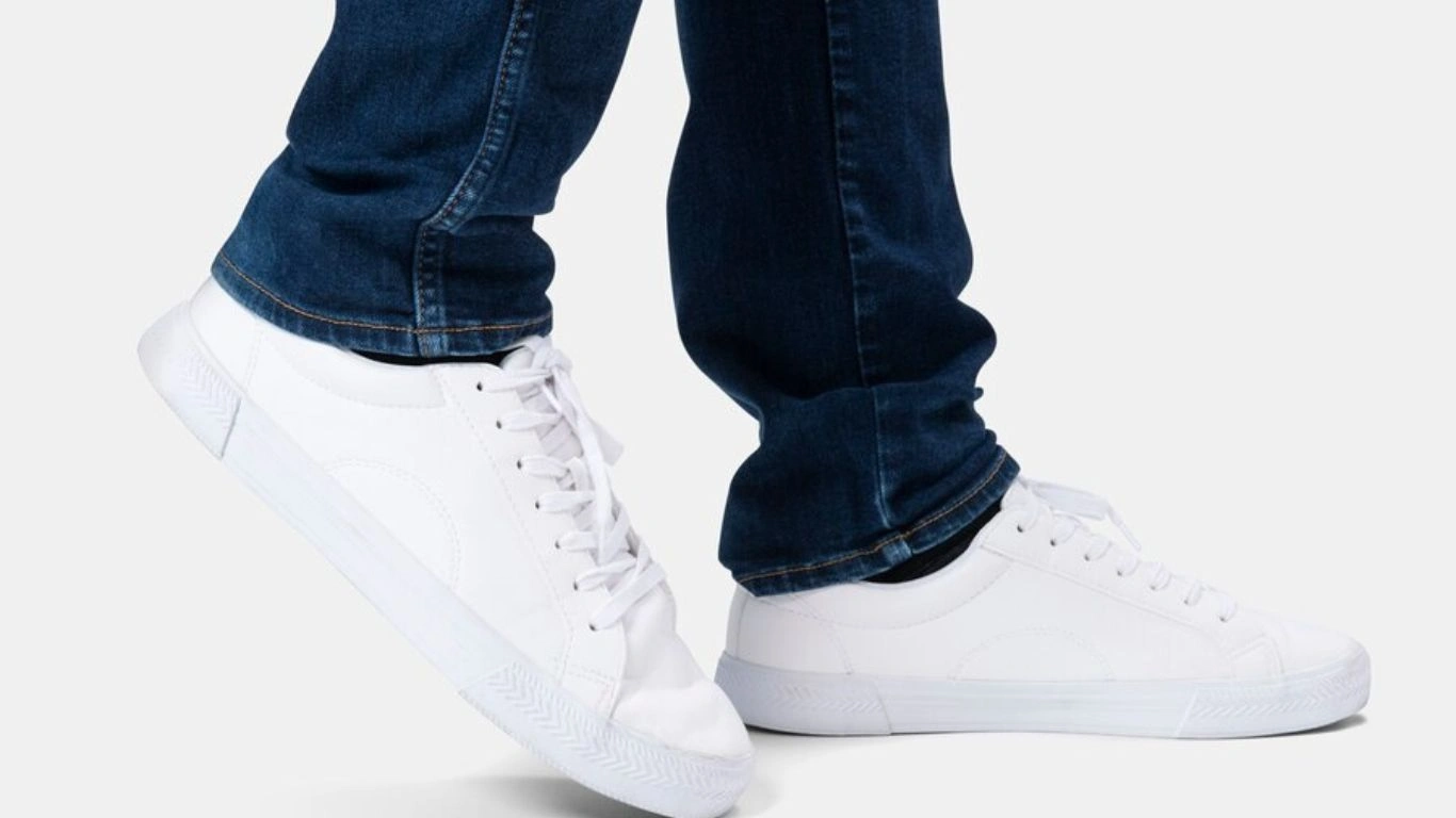 white trainers-men clothing brands