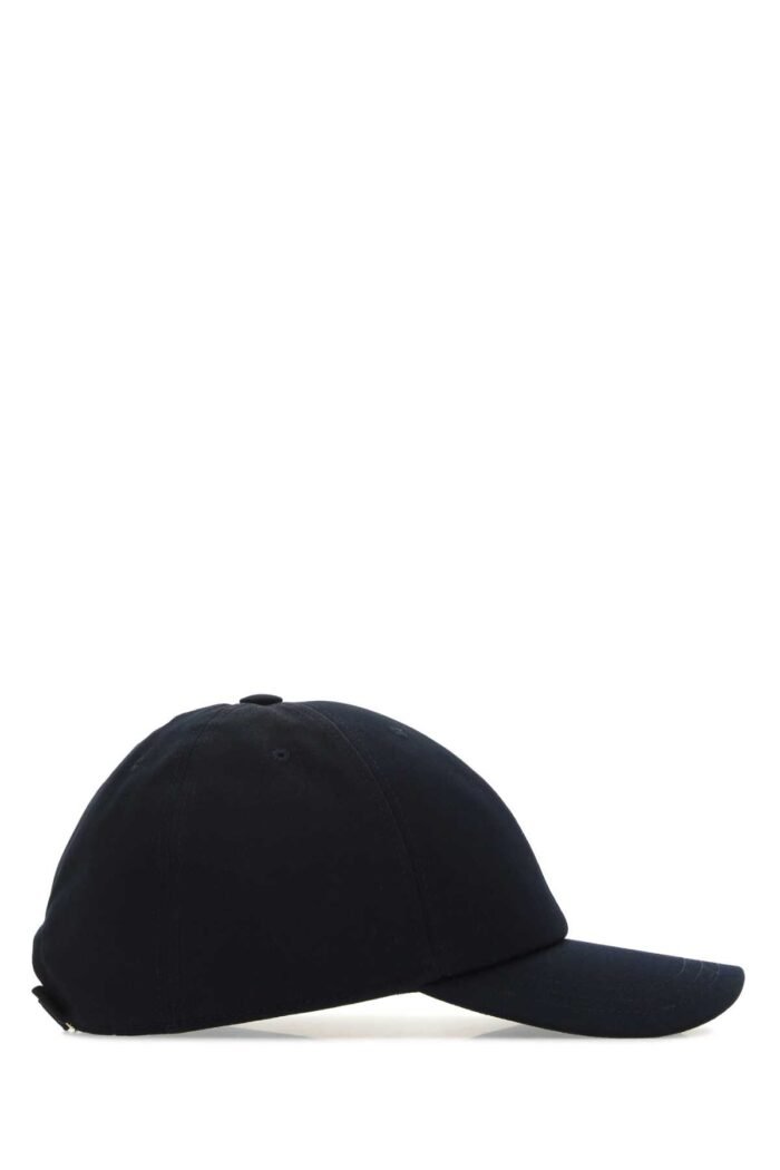 Midnight blue cotton baseball cap - Image 2
