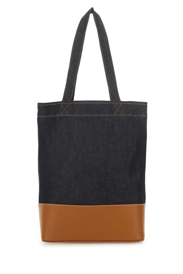 Dark blue denim handbag - Image 3