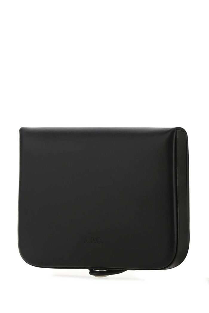 Black leather card holder - Image 2