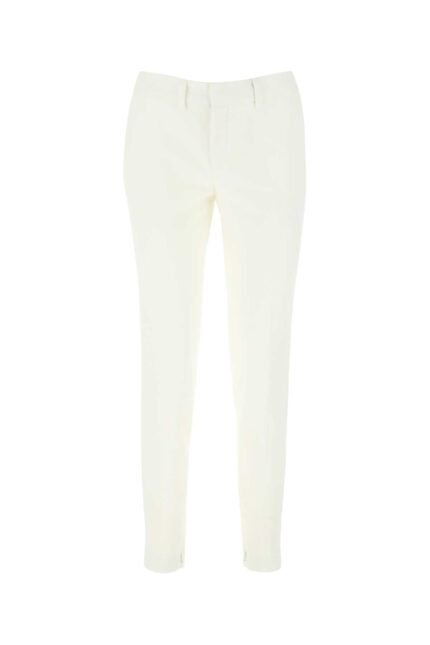 Ivory wool pant