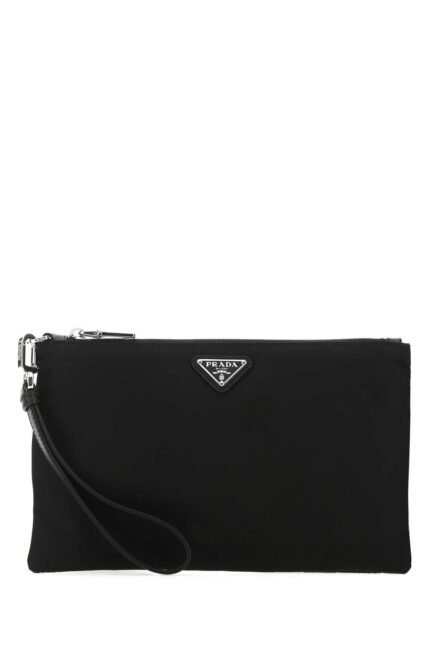 Black Re-nylon clutch