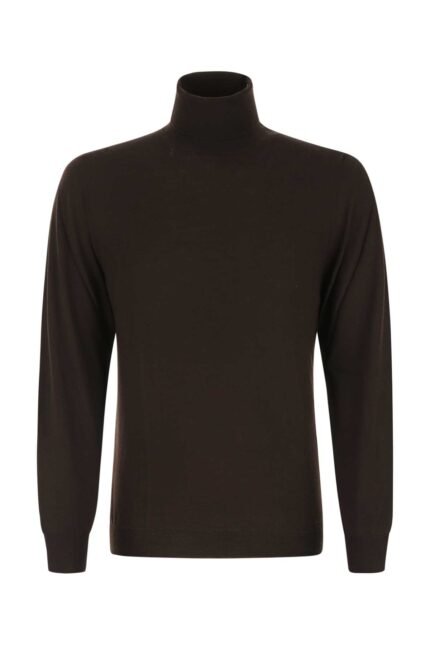 Brown wool sweater