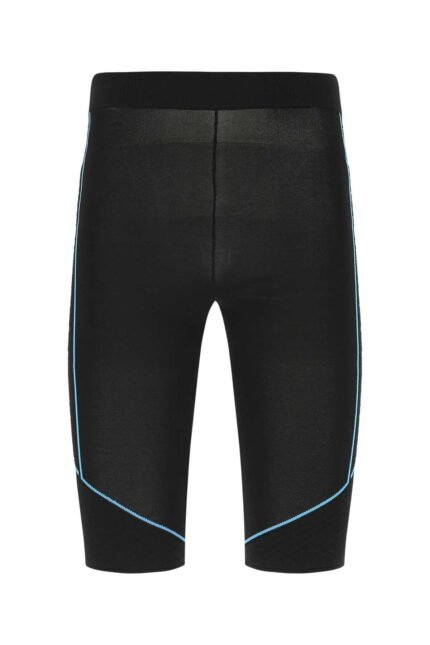 Black viscose blend leggings