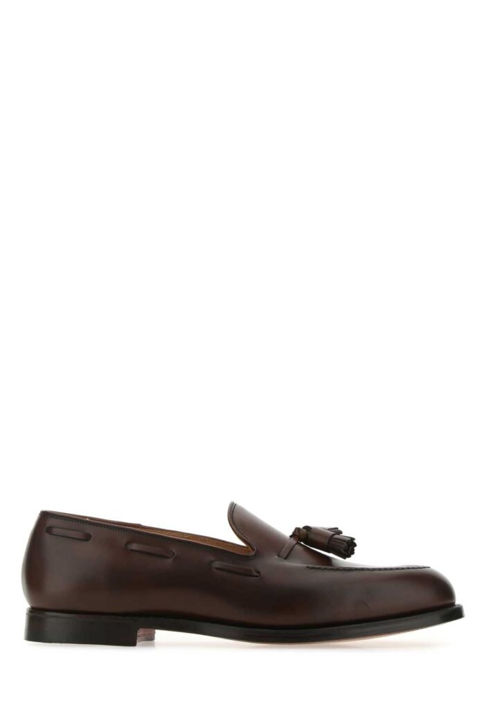 Chocolate leather Cavendish 2 loafers - Image 1