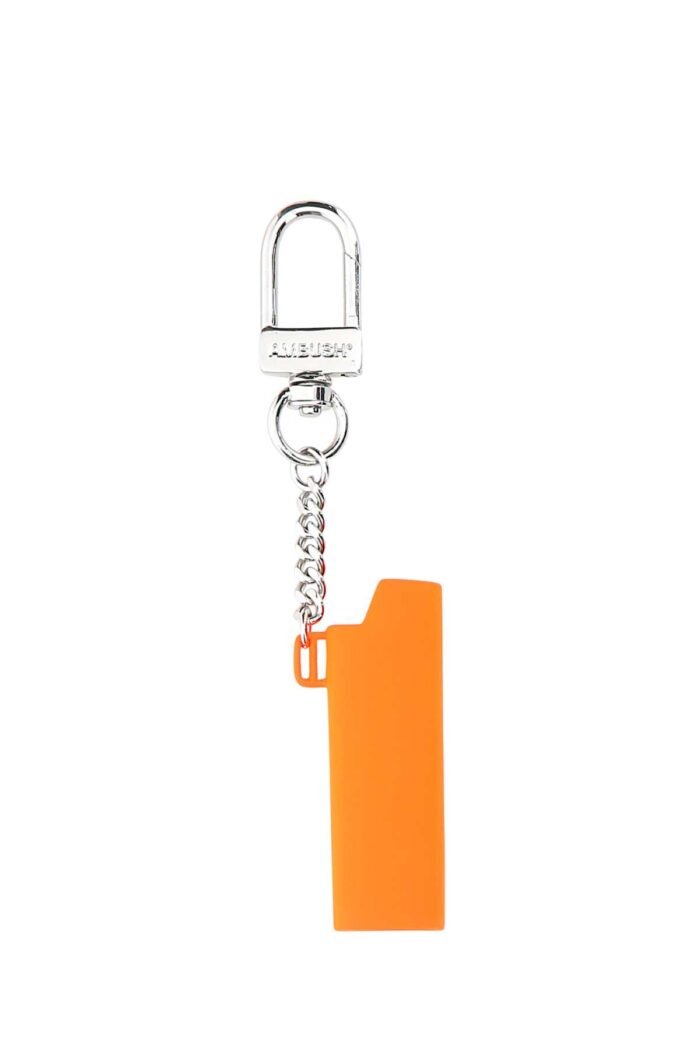 Orange metal lighter holder - Image 2