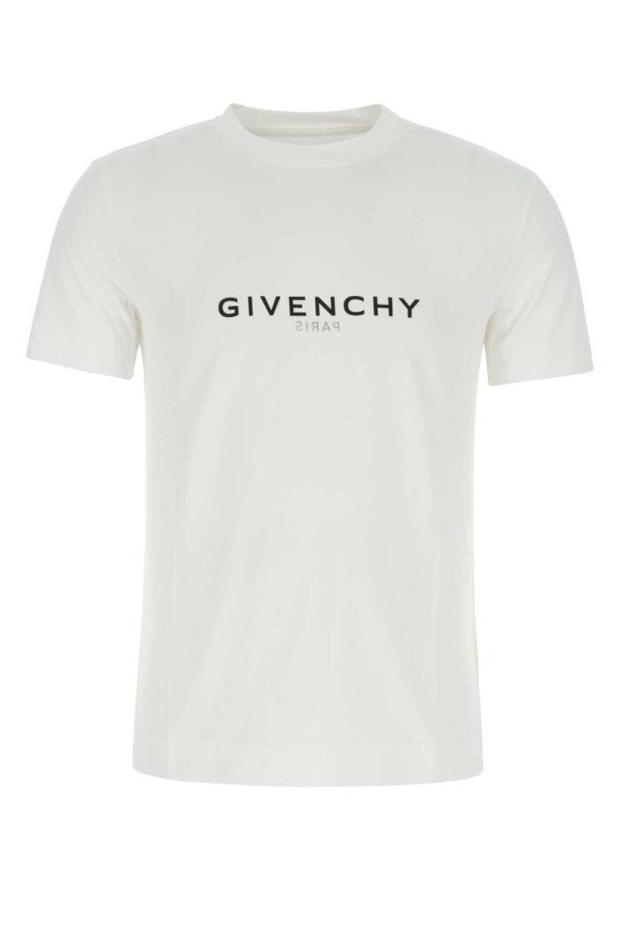 White cotton t-shirt - Image 1