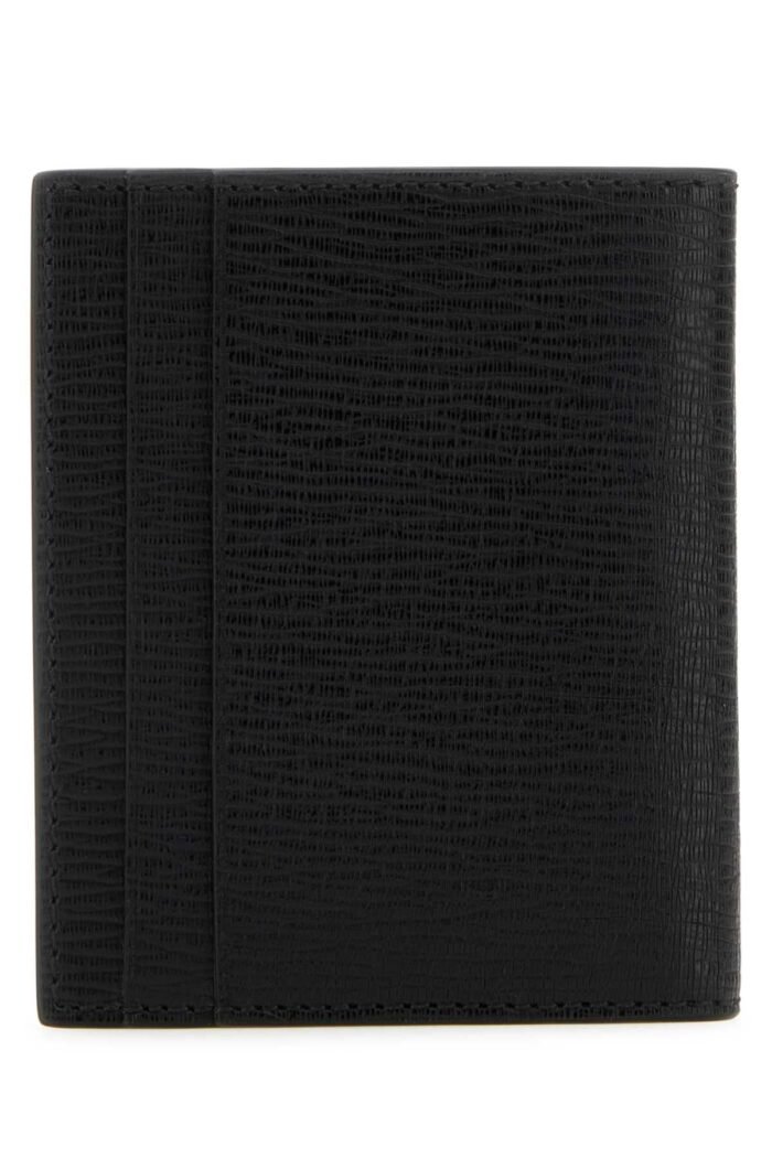 Black leather card holder - Image 3