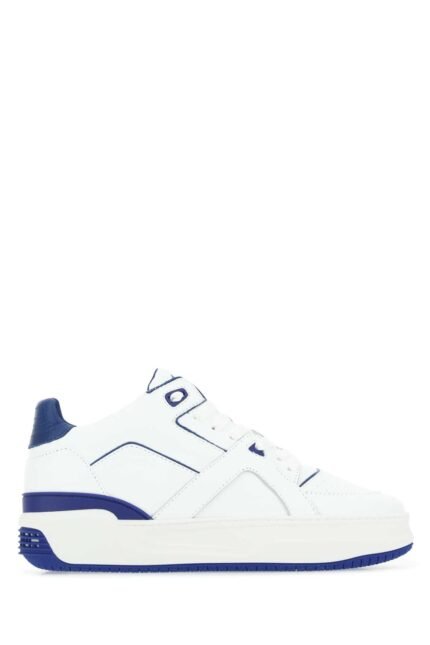 Two-tone leather Courtside Lo JD3 sneakers