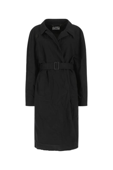 Midnight blue cotton overcoat