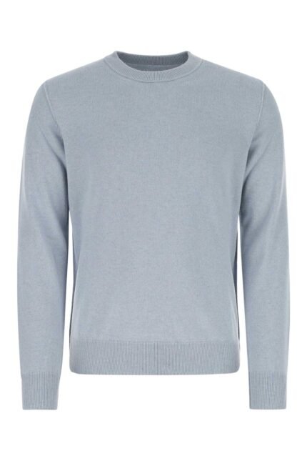 Pastel light-blue cashmere sweater