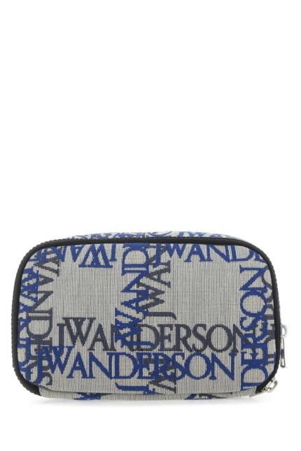 Embroidered fabric beauty case