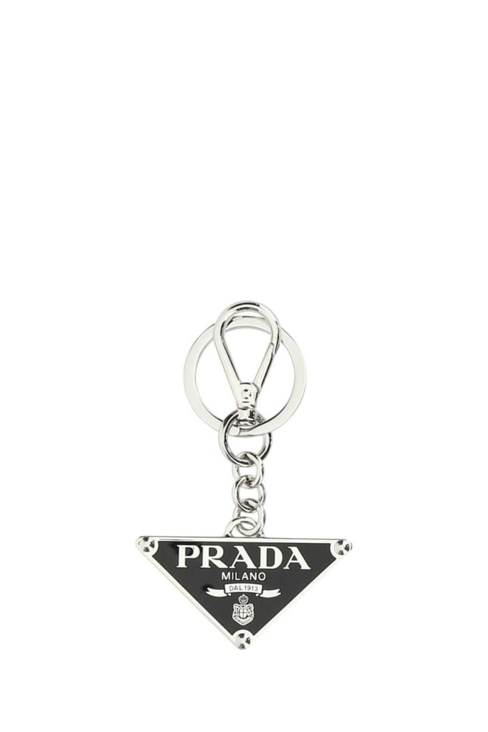 Black metal key ring - Image 1