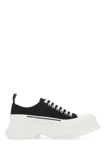 Black canvas Tread Slick sneakers