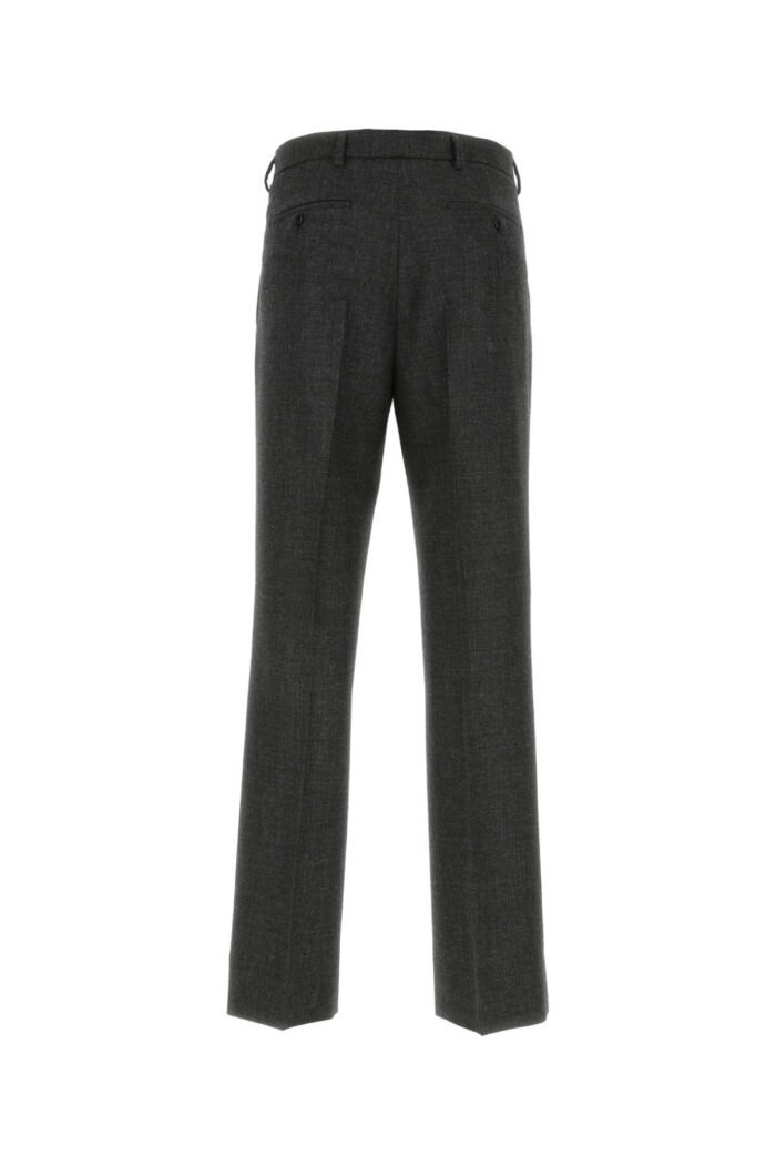 Melange dark grey wool pant - Image 2