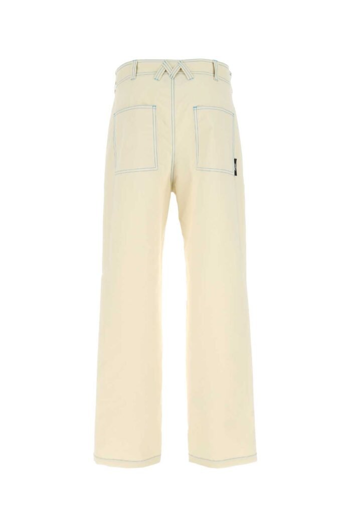 Ivory polyester cargo pant - Image 2