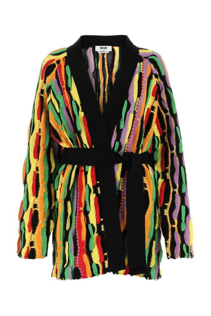 Multicolor cotton cardigan - Image 1