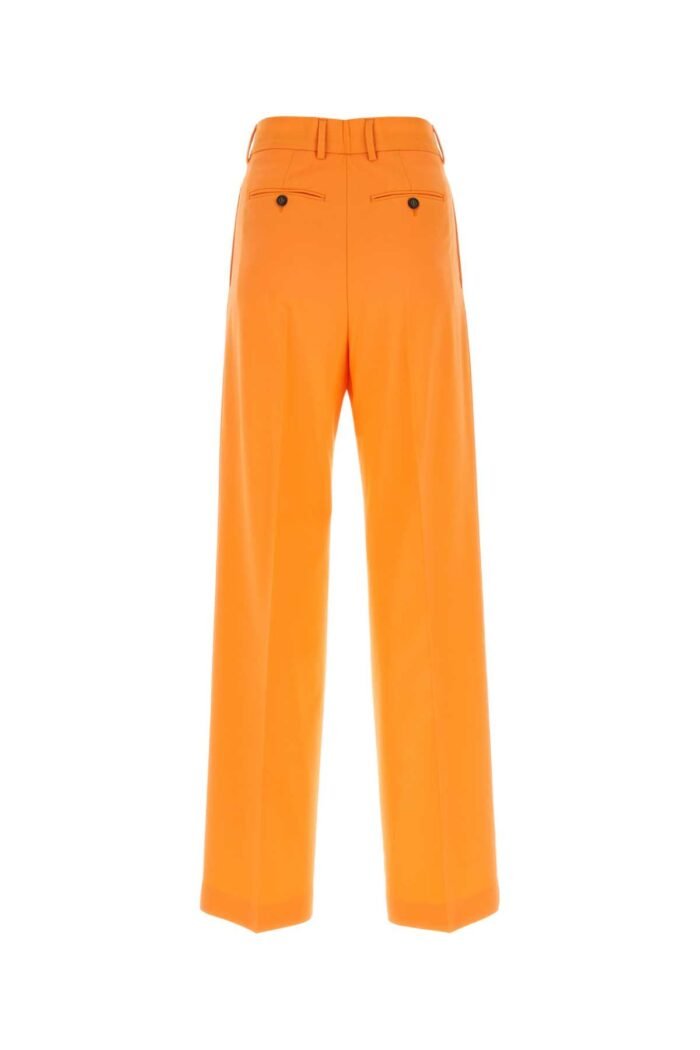 Orange twill pant - Image 2