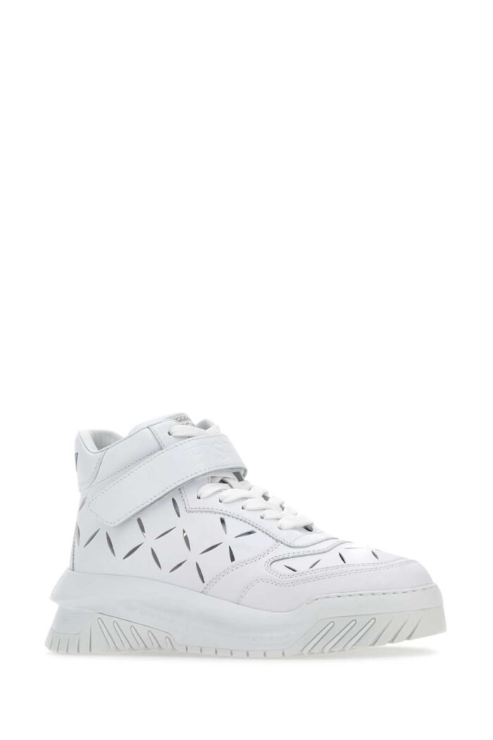 White leather Odissea sneakers - Image 2