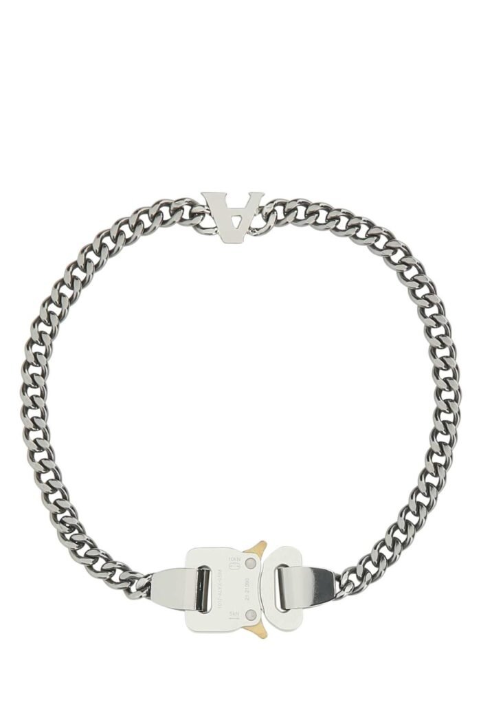 Silver metal necklace - Image 1