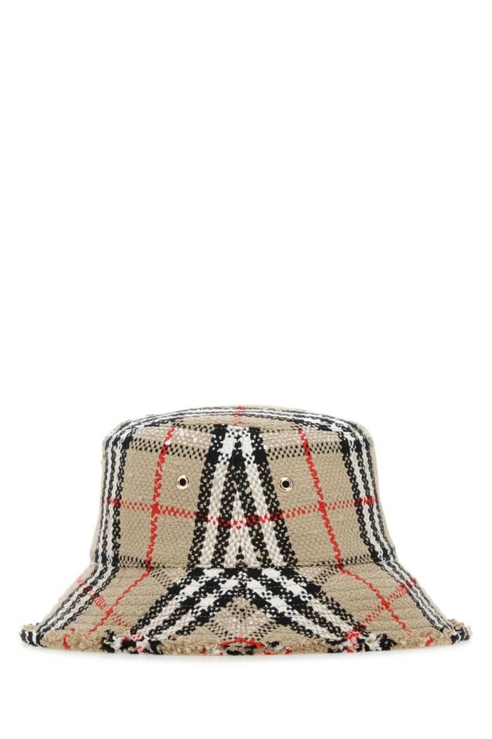 Embroidered bouclÃ© hat - Image 2
