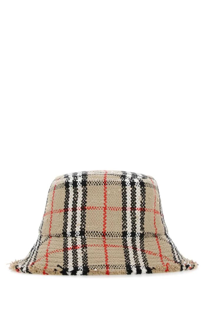 Embroidered bouclÃ© hat - Image 3
