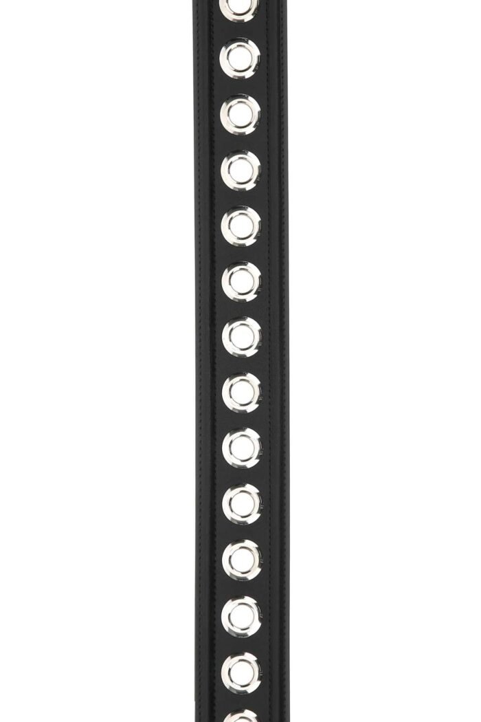 Black leather belt - Image 3