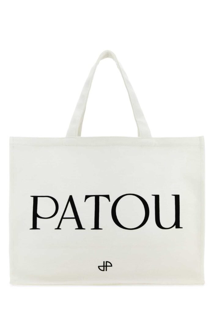 White cotton shopping bag - Image 1