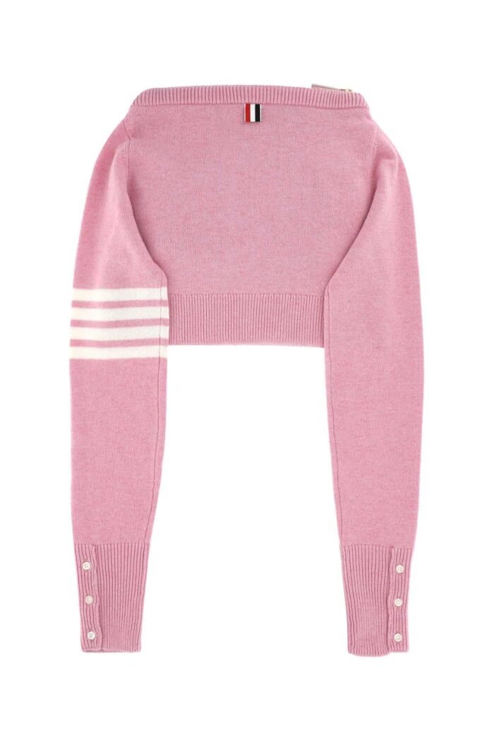 Pink wool clutch - Image 2