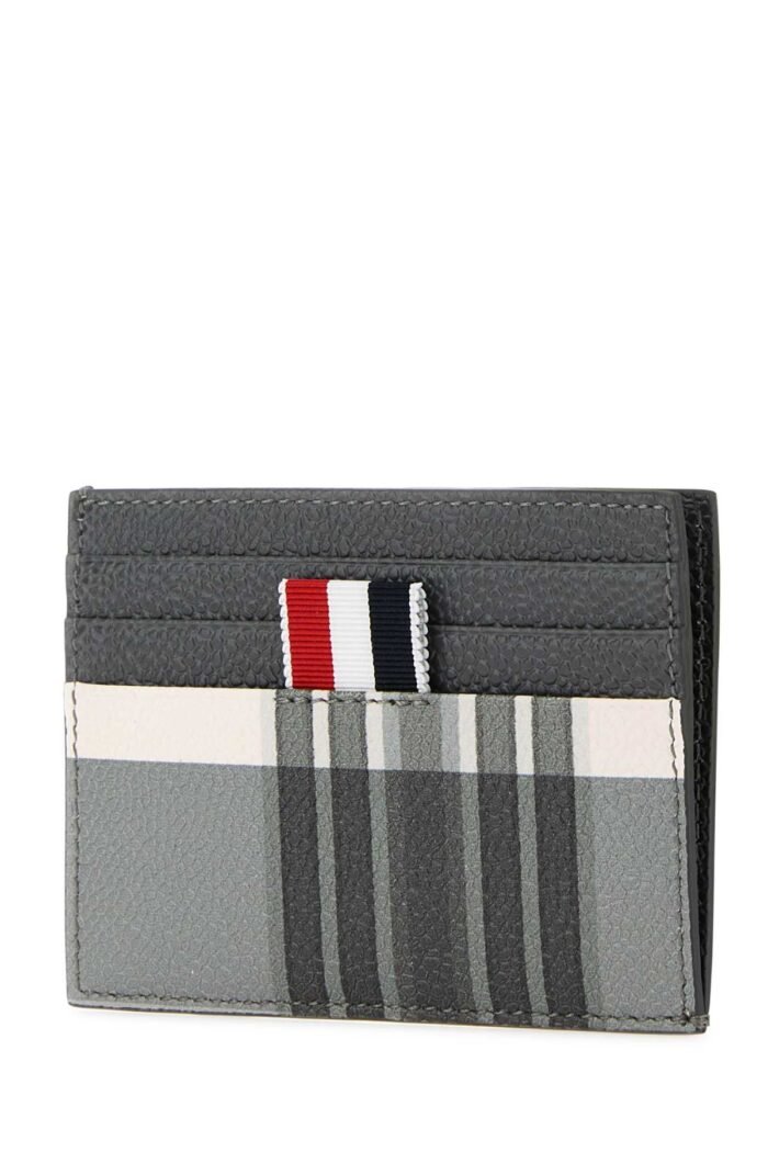 Printed leather card holder - Image 2