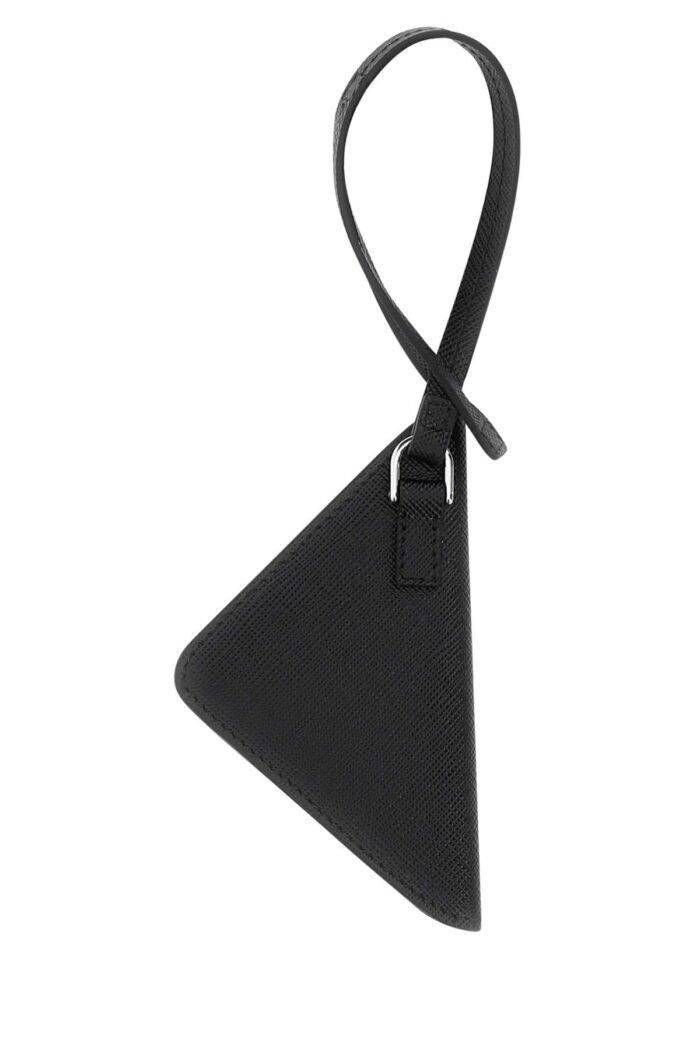 Black leather name tag - Image 2