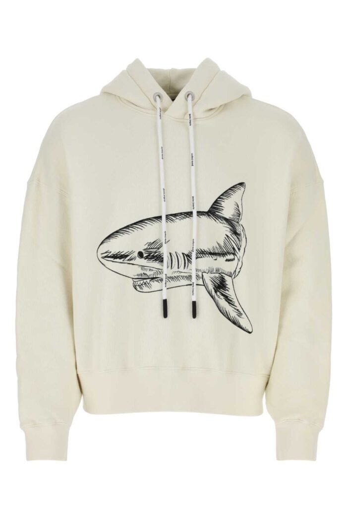 Ivory cotton sweatshirt - Image 1