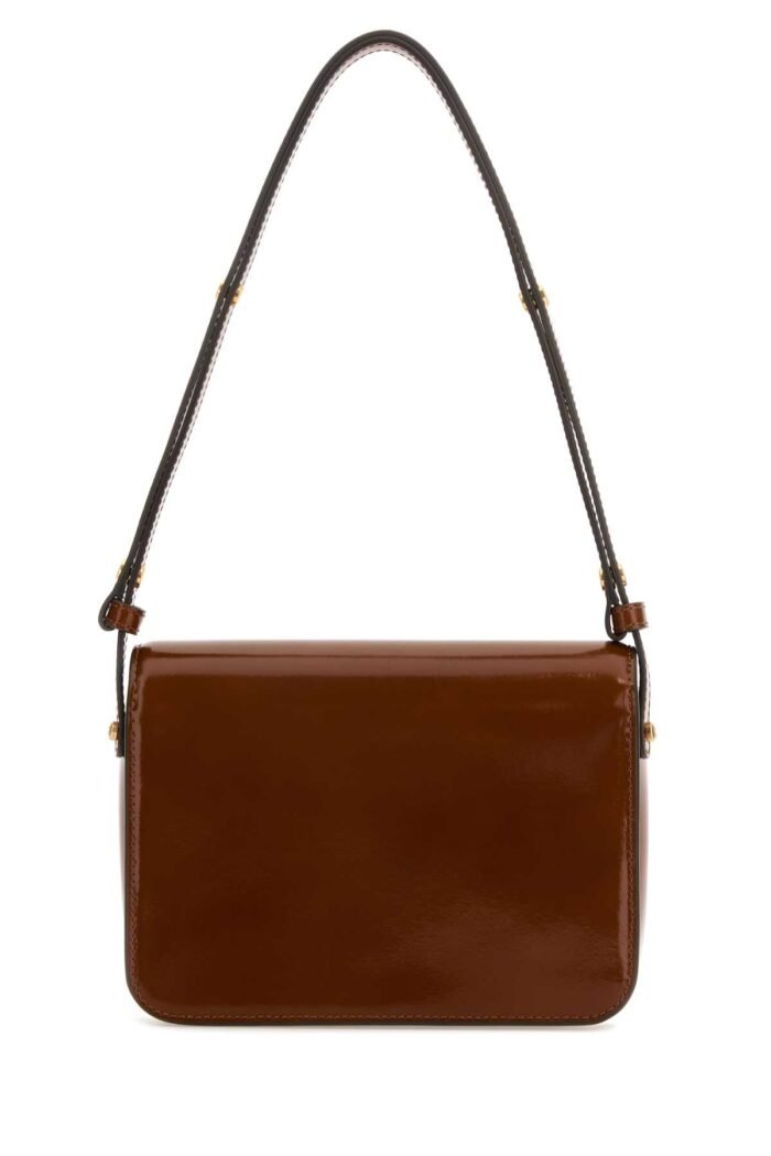 Caramel leather Robinson shoulder bag - Image 3