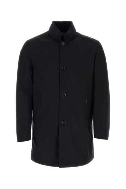 Dark blue nylon blend Hektor jacket