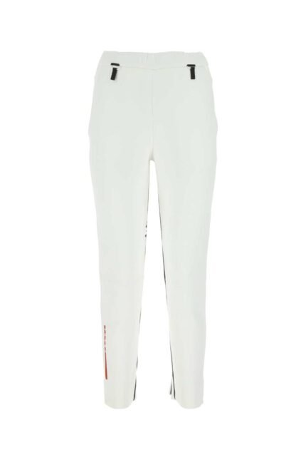 White neoprene pant