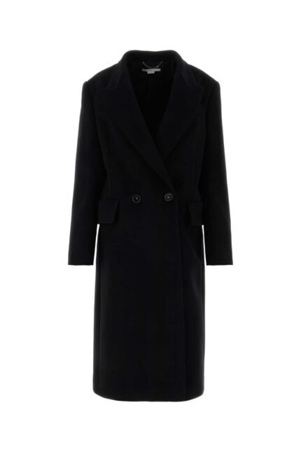 Black wool coat