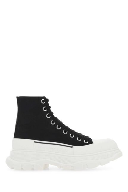 Black canvas Tread Slick sneakers