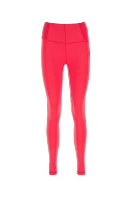 Fuchsia stretch nylon leggings