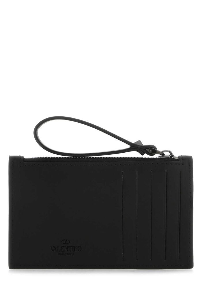 Black leather card holder - Image 3