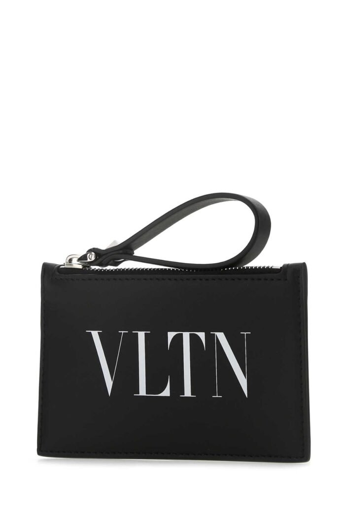 Black leather card holder - Image 2
