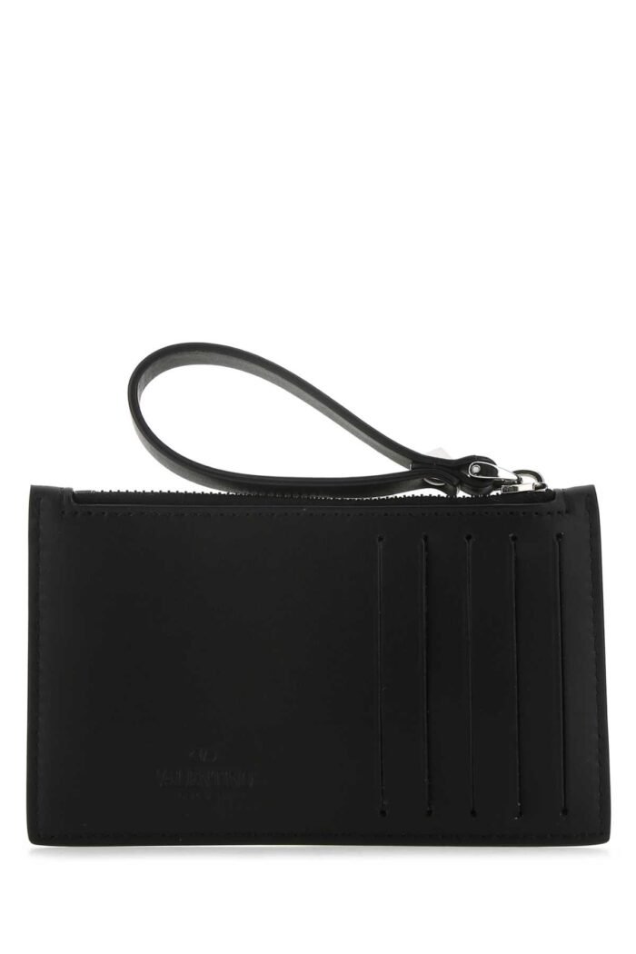 Black leather card holder - Image 3