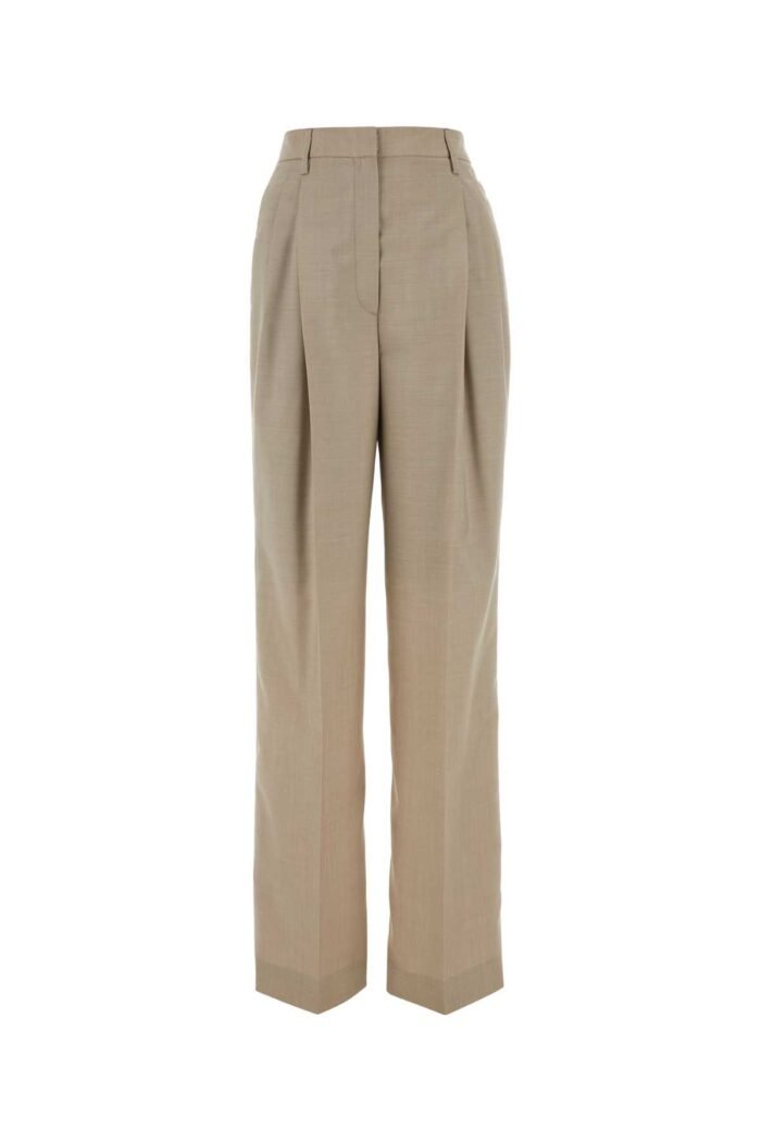 Sand wool blend pant - Image 1