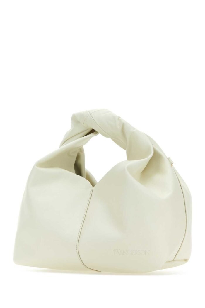 Ivory leather mini Twister Hobo handbag - Image 2