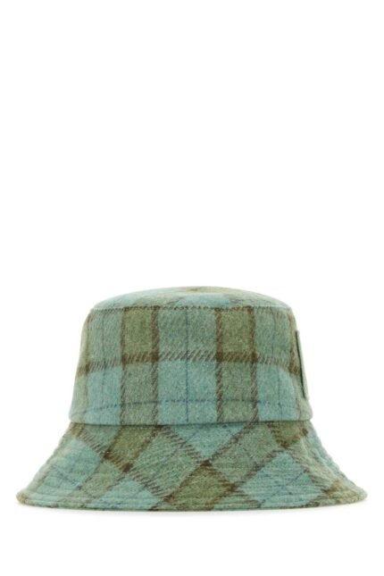 Embroidered wool blend Clarion bucket hat