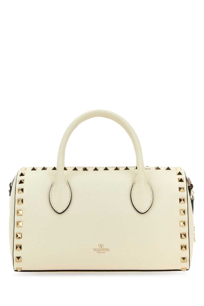 Ivory leather Rockstud handbag - Image 3