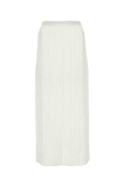 White cotton skirt